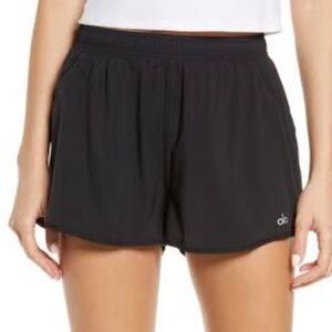 ALO Yoga Women's Black Athletic Shorts